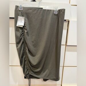 NWT Susina jersey skirt with ties, large